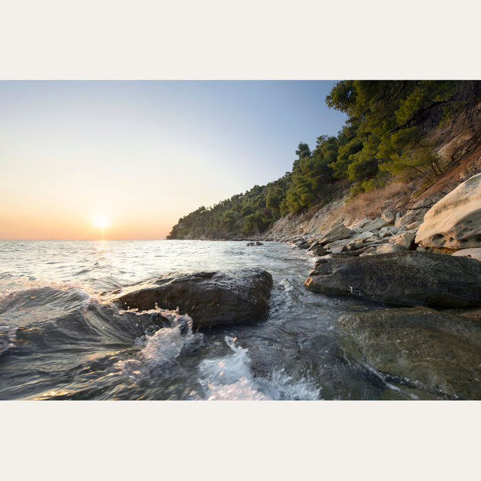 Wild Rock Beach at the Sunset