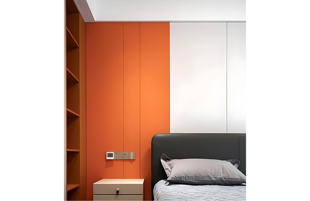 BURNT ORANGE "Skin Feel" Wall Panel